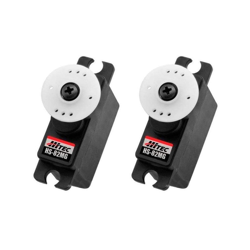 Hitec HS-82MG Metal Gear Micro Servo Airplane Multi-Pack (2 Servos)