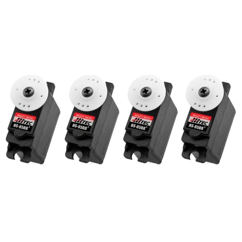 Hitec HS-85BB High Torque Micro Servo Airplane Multi-Pack (4 Servos)