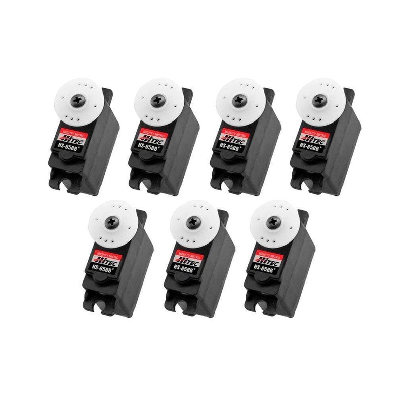Hitec HS-85BB High Torque Micro Servo Airplane Multi-Pack (7 Servos)