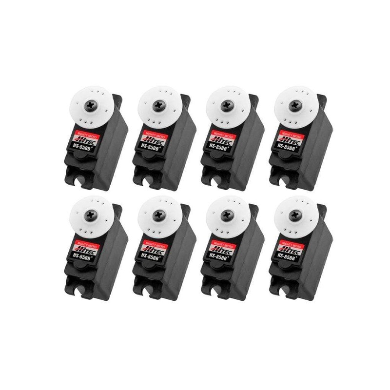 Hitec HS-85BB High Torque Micro Servo Airplane Multi-Pack (8 Servos)