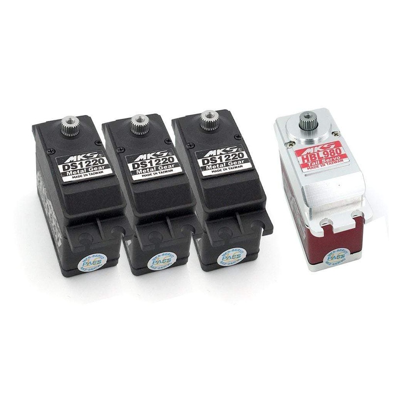 MKS 700/800 Size Helicopter Servo Multi-Pack - Premium Edition