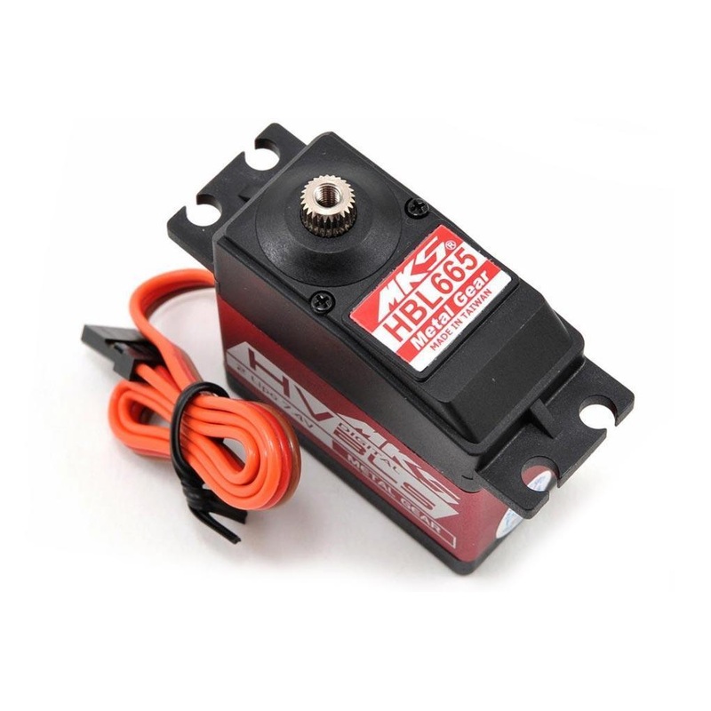 MKS HBL665 Brushless Titanium Gear High Torque Digital Servo