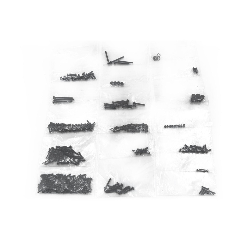 Hobby Plus 1/18 Scale CR18P 6x6 Flat Bed Complete Screw Set