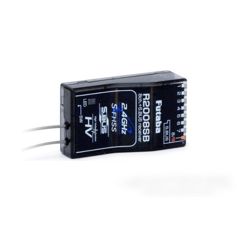 Futaba R2008SB 8-Channel S-FHSS Receiver