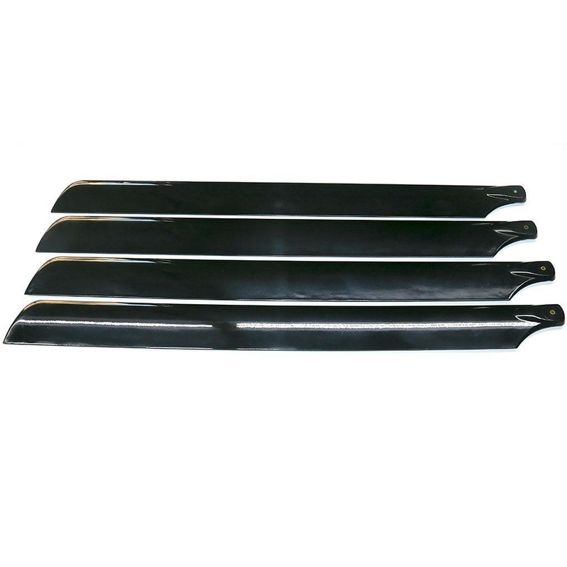 Roban Complete Blade Set (4pcs) for 4 Blade Metal Rotorhead