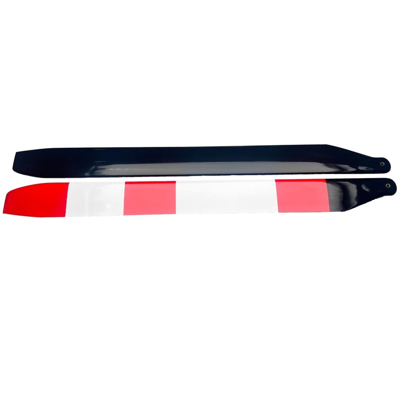 RotorScale 470 Size Bell 206 Main Blade Set