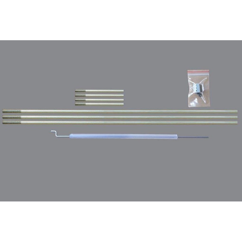 Black Horse 1730mm Super Tucano Pushrod and Linkage Set