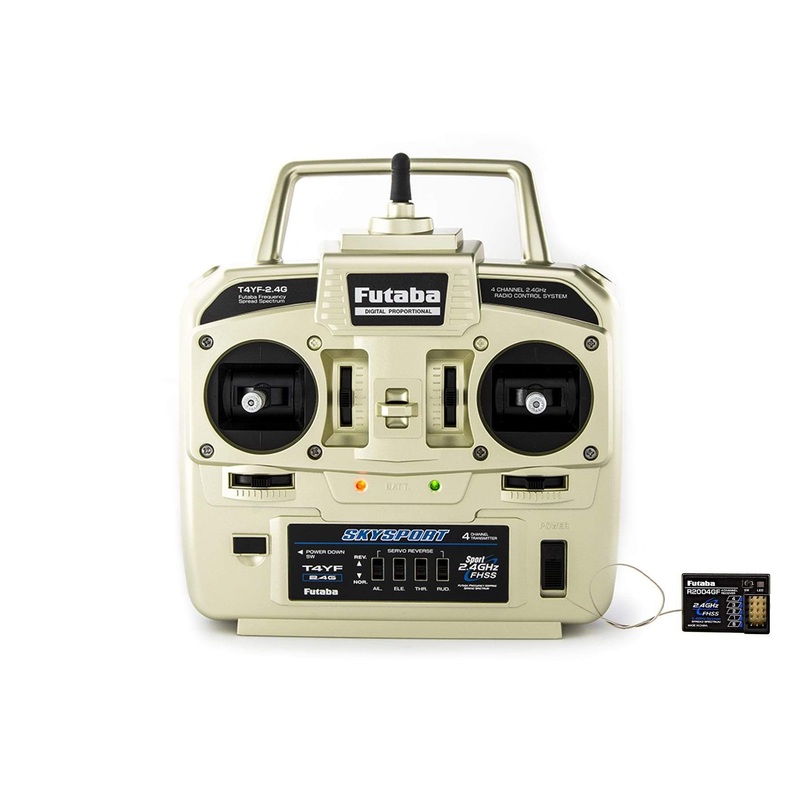 Futaba 4YF 4-Channel Transmitter with R2004GF Receiver