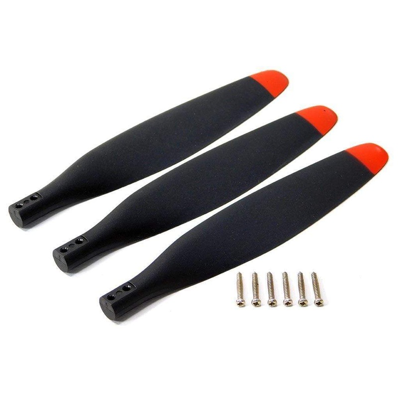 FlightLine 12x7 3-Blade Electric Propeller - Red Tip