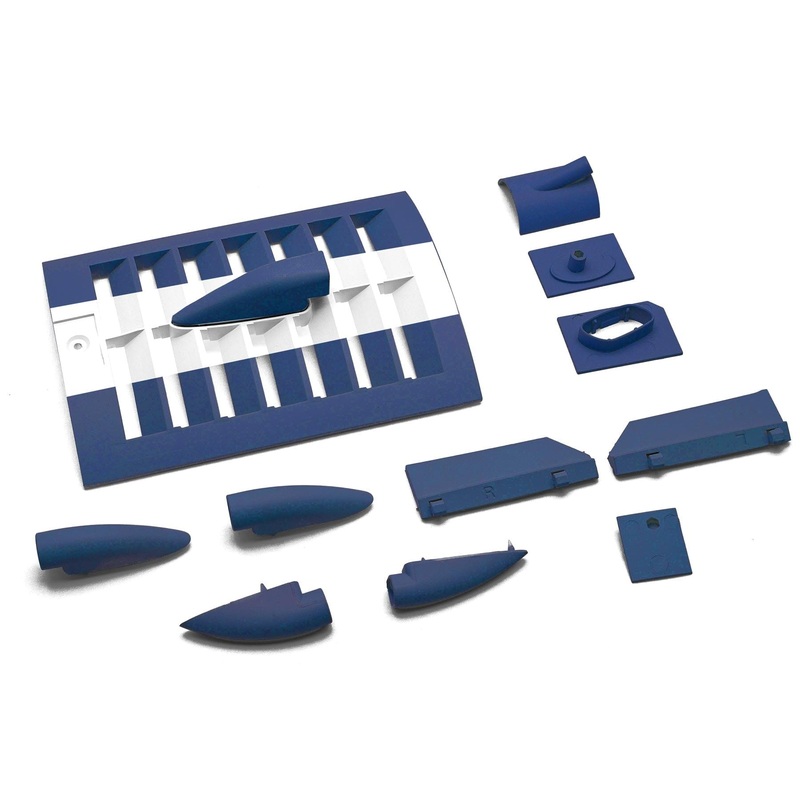 Freewing 90mm EDF PLAAF J-10A Blue/White Auxiliary Air Intake Port