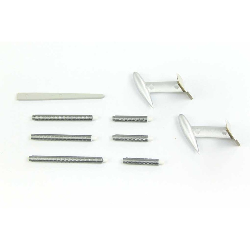 FlightLine 1600mm P-38L Scale Guns and Antenna - Green