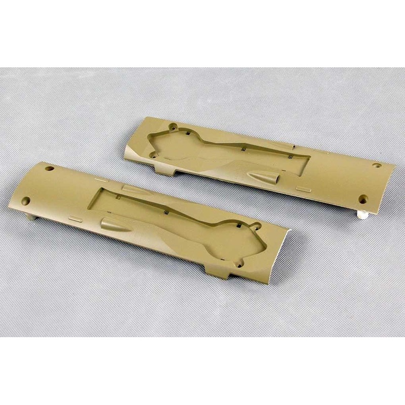 FlightLine 1600mm P-38L Turbocharger Mounts - Green