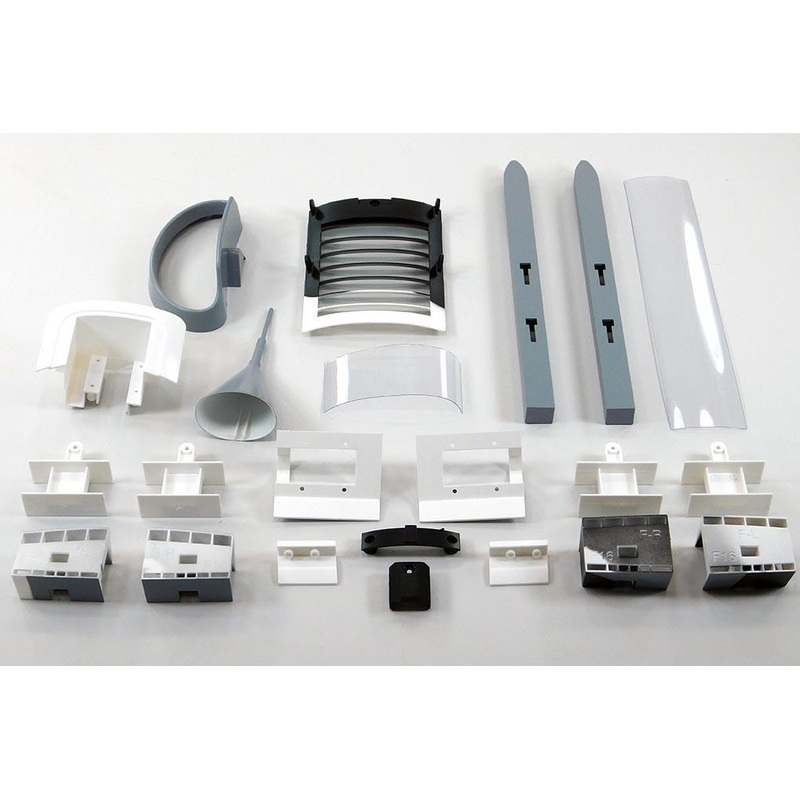 Freewing 70mm EDF F-16 V2 Plastic Parts Set 1 - Arctic Camo