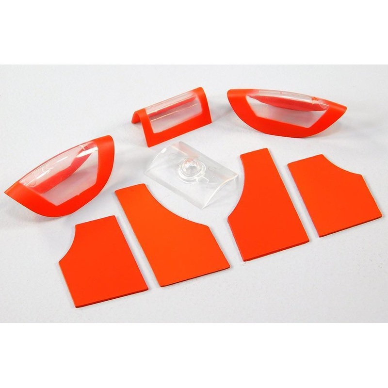 Freewing 80mm EDF Avanti S Red Plastic Parts Set C - Red
