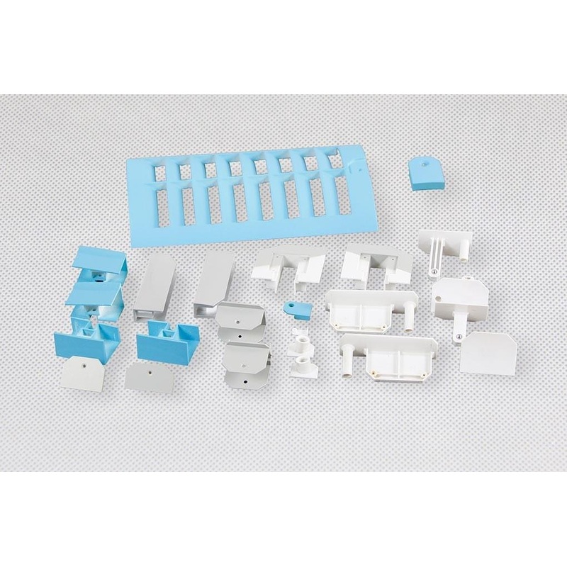Freewing 80mm Mig-21 Plastic Parts Set - Blue