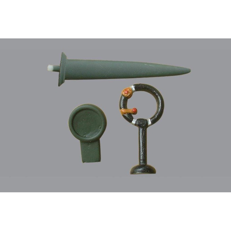 Black Horse 2000mm Spitfire Antenna and Mirror