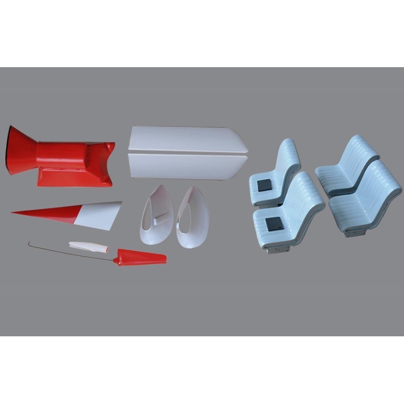 Black Horse 2240mm PZL-104 Wilga Scale Detail Parts