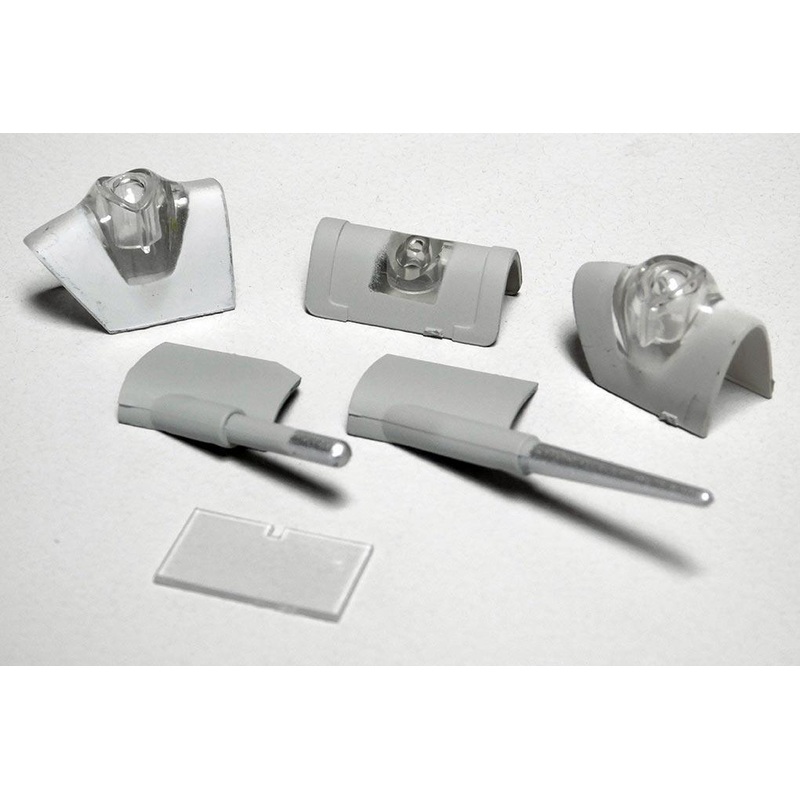 Freewing 90mm EDF F-4 Phantom II Plastic Parts Set C - Ghost Grey