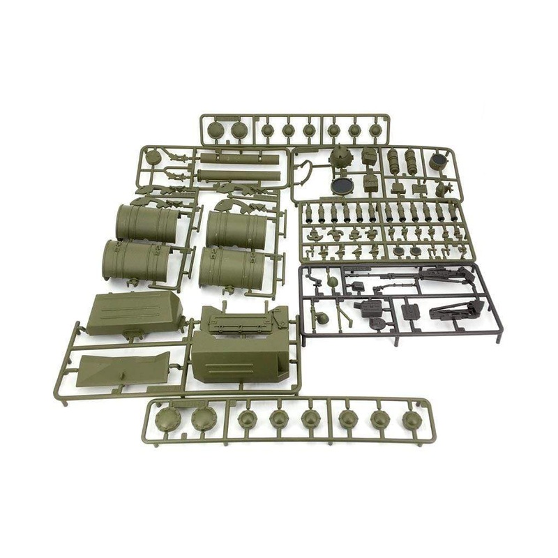 Heng Long 1/16 Scale Russian T-72 Battle Tank Plastic Parts Set