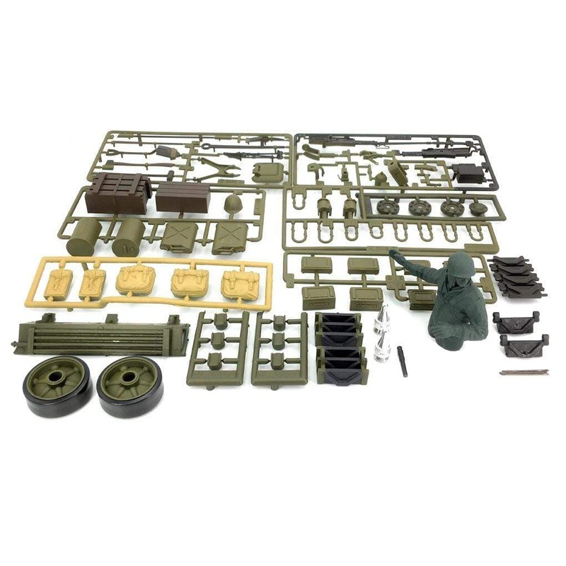 Heng Long 1/16 Scale USA M4A3 Sherman Plastic Parts Set