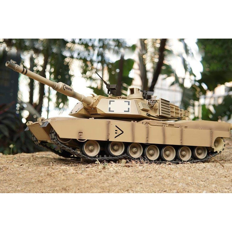 Heng Long USA M1A2 Abrams Professional Edition 1/16 Scale Battle Tank - RTR - (OPEN BOX)