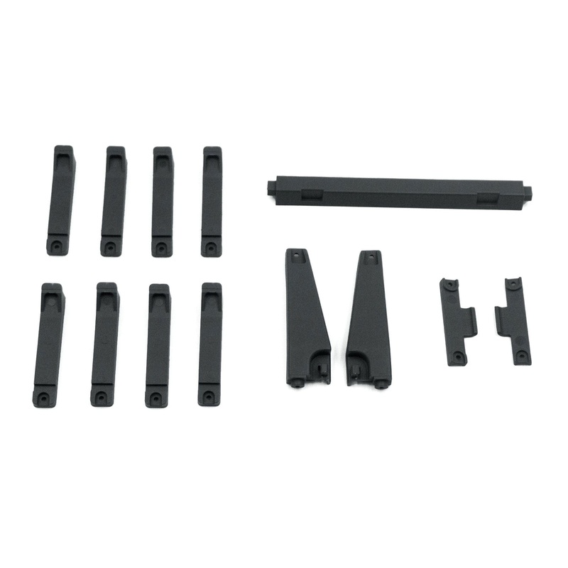 Hobby Plus 1/18 Scale CR18P Grey 6x6 Rear Bed Mount