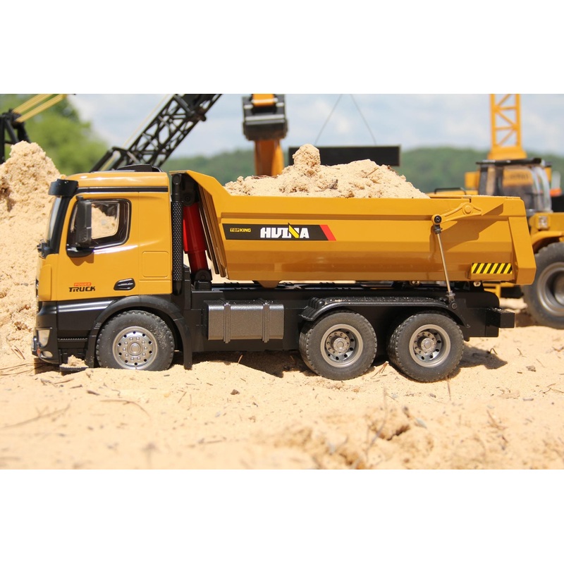 Huina MA3343 Die-Cast 1/14 Scale Dump Truck - RTR - (OPEN BOX)