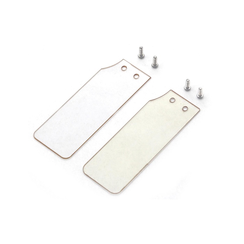 Bancroft Monster Rescue Rudder PVC Plate w/ Screws (2 Pack)