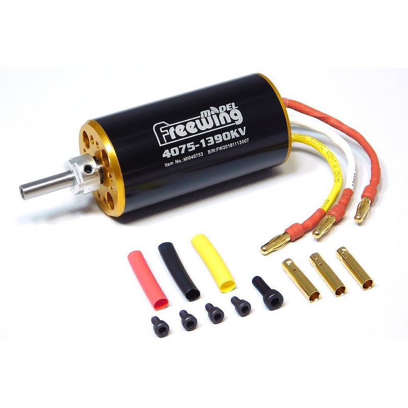 Freewing 8S 4075-1390Kv Brushless Inrunner Motor
