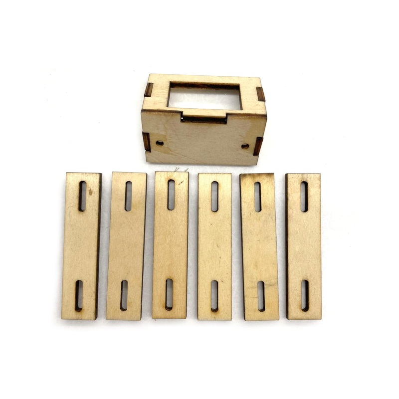 RotorScale B222 Shadow 450 Mounting Parts