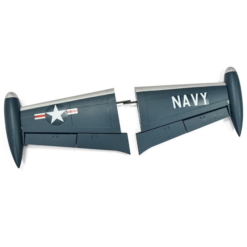 Freewing 70mm F9F Panther Main Wing Set with Drop Tanks
