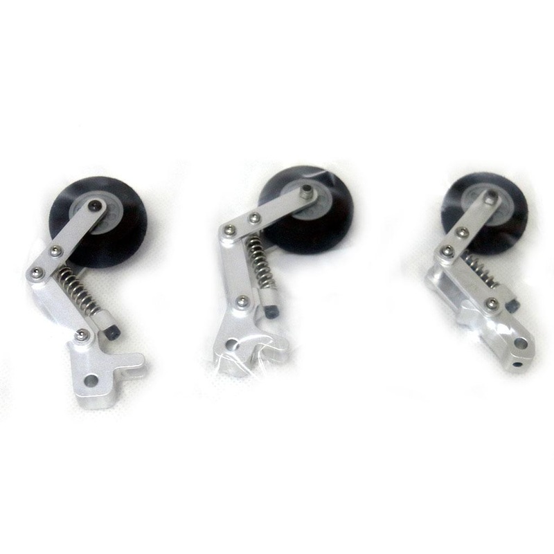 Roban 600 Size Airwolf Landing Gear Wheels and Parts