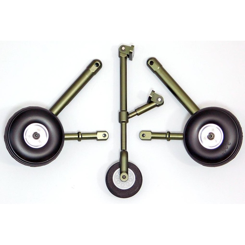 Roban 600 Size UH-60 Black Hawk Landing Gear Set