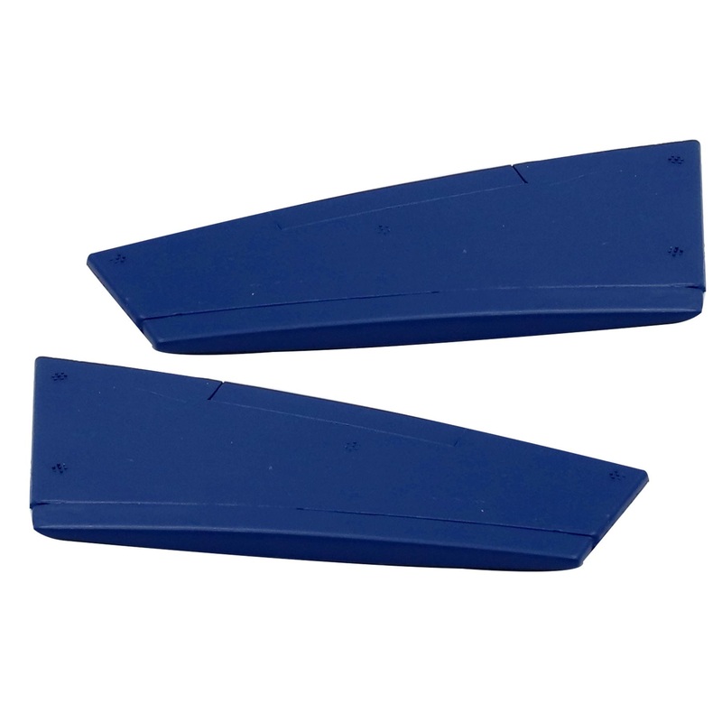 Freewing 90mm EDF PLAAF J-10A Blue/White Ventral Fin Set