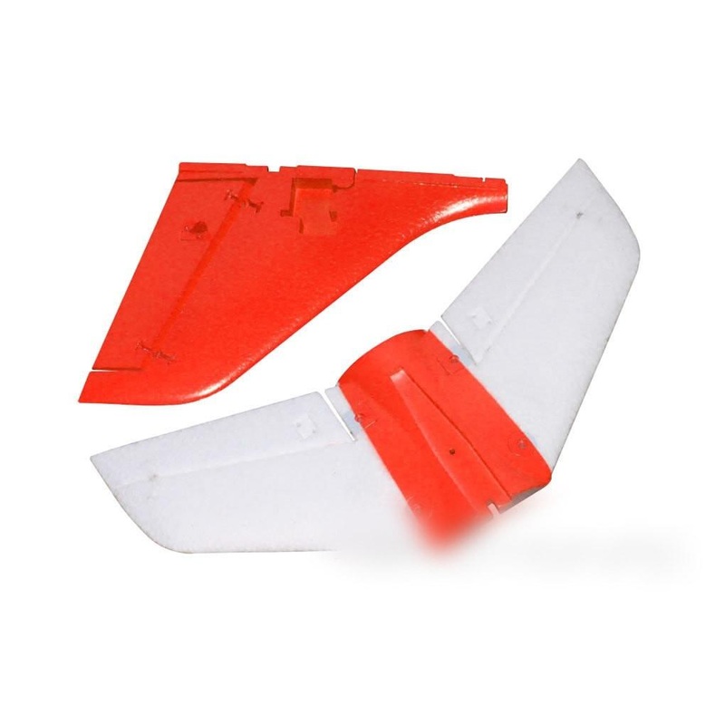 Freewing Stinger 64 Tail Wing Set - Red