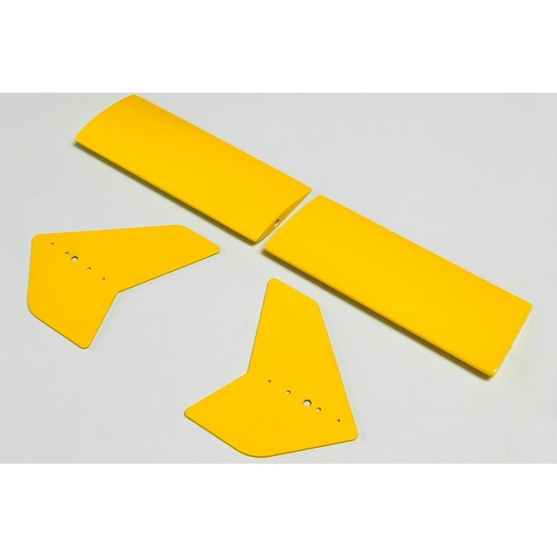 Roban 800 Size EC-135 Gelb Austria Tail Wing Set
