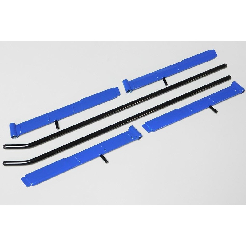 Roban 700 Size MD-500E Blue Landing Gear Set