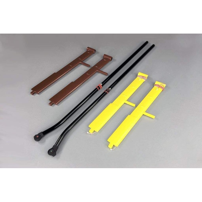 Roban 800 Size MD-500D Magnum PI Carbon Landing Gear Set