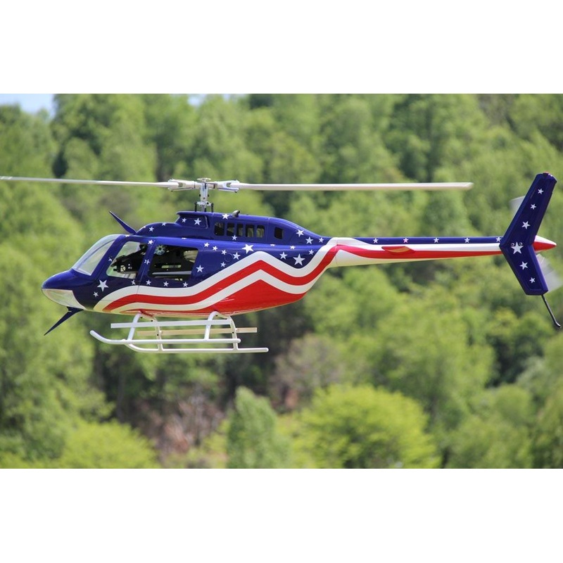 Roban B206 Stars and Stripes 700 Size Helicopter Scale Conversion - KIT