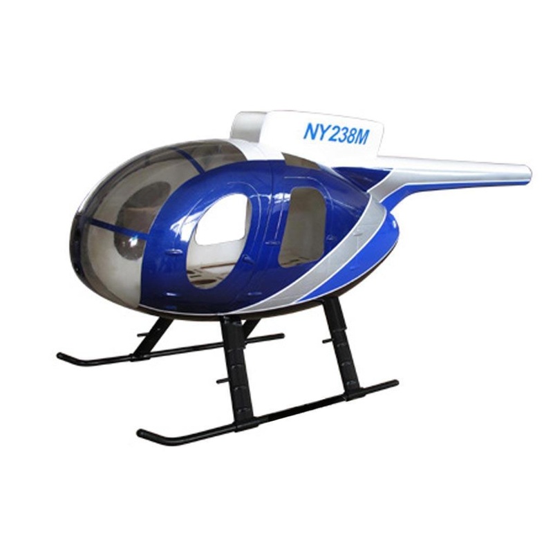 Roban MD-500D Police Blue 600 Size Helicopter Scale Conversion - KIT