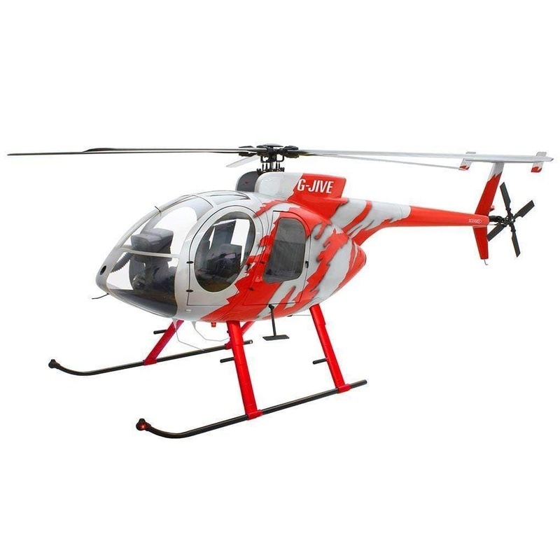 Roban MD-500E G-Jive Red 700 Size Helicopter Scale Conversion - KIT