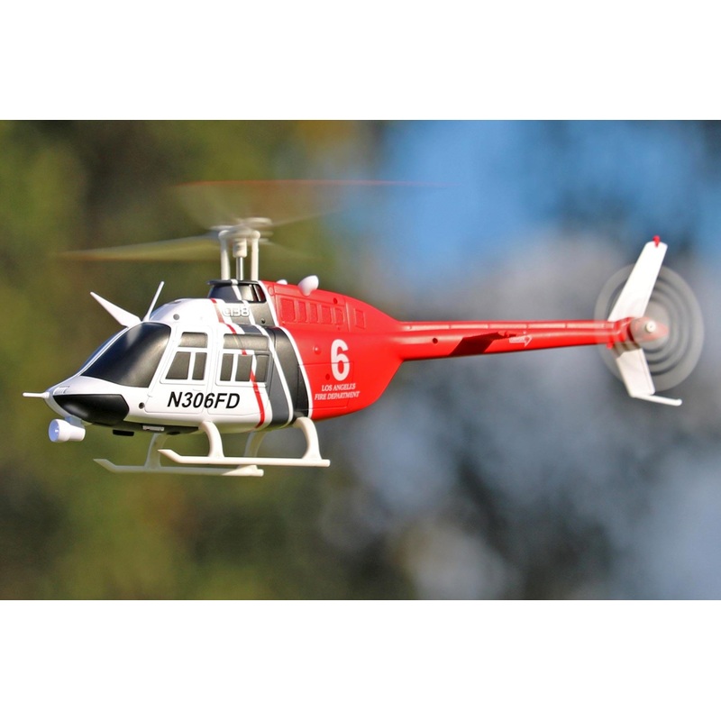 RotorScale Bell 206 150 Size Gyro Stabilized Helicopter - RTF