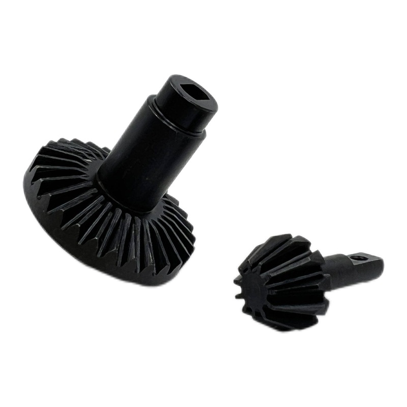 Hobby Plus 1/18 Scale CR18P 6x6 Machined Ring and Pinion Gear (11T/28T)