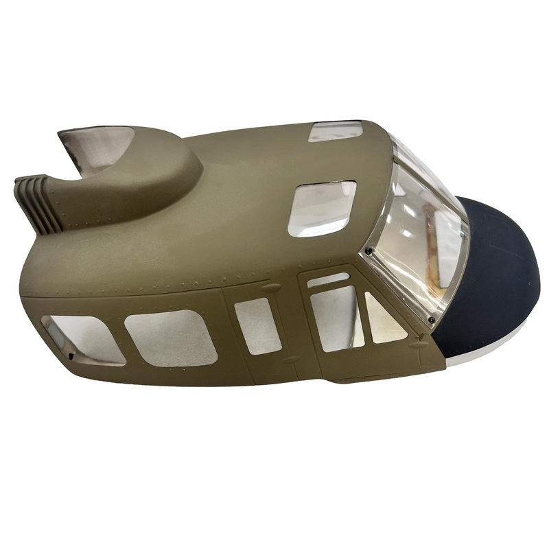 RotorScale 470 Size UH-1 Huey Canopy Hatch