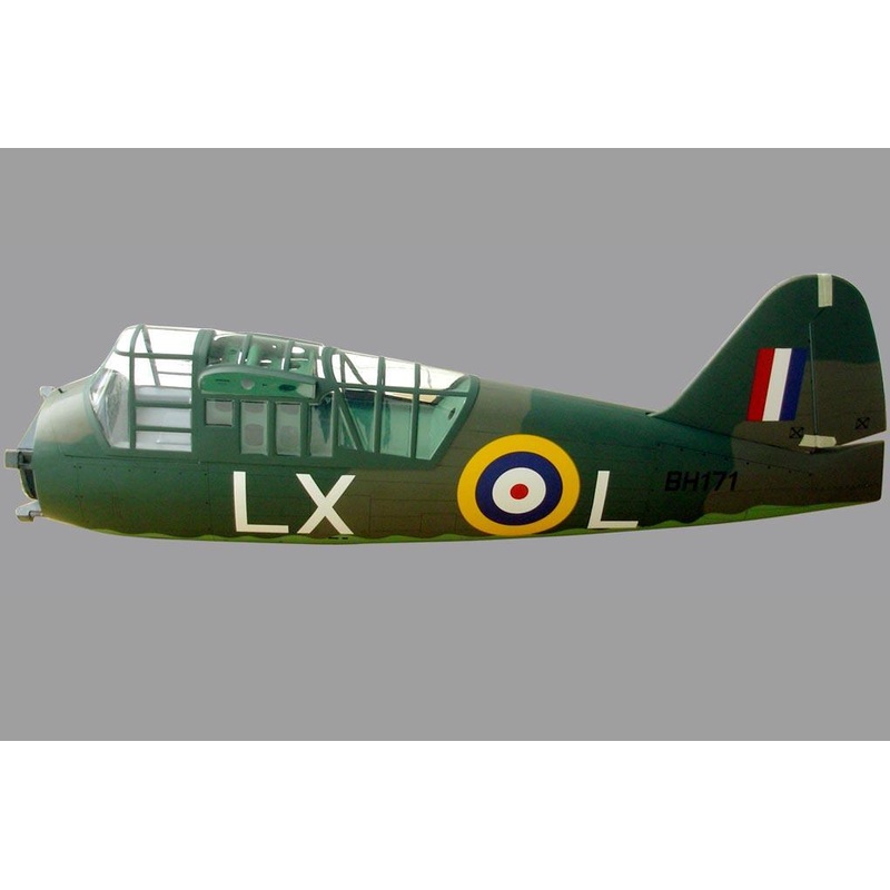 Black Horse 2540mm Westland Lysander Fuselage