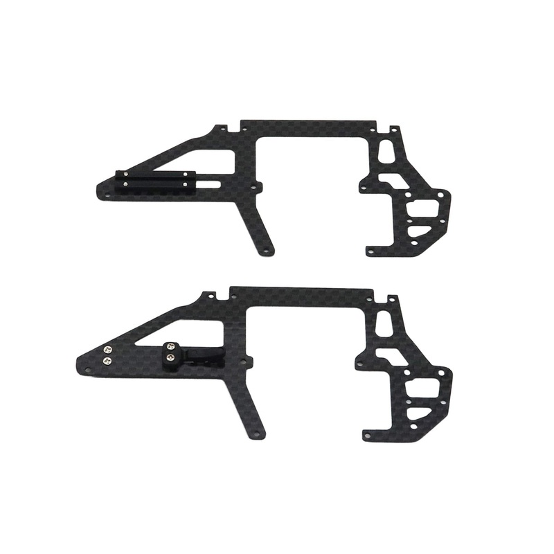 RotorScale 200 Size F180 Helicopter Carbon Fiber Side Frame Set