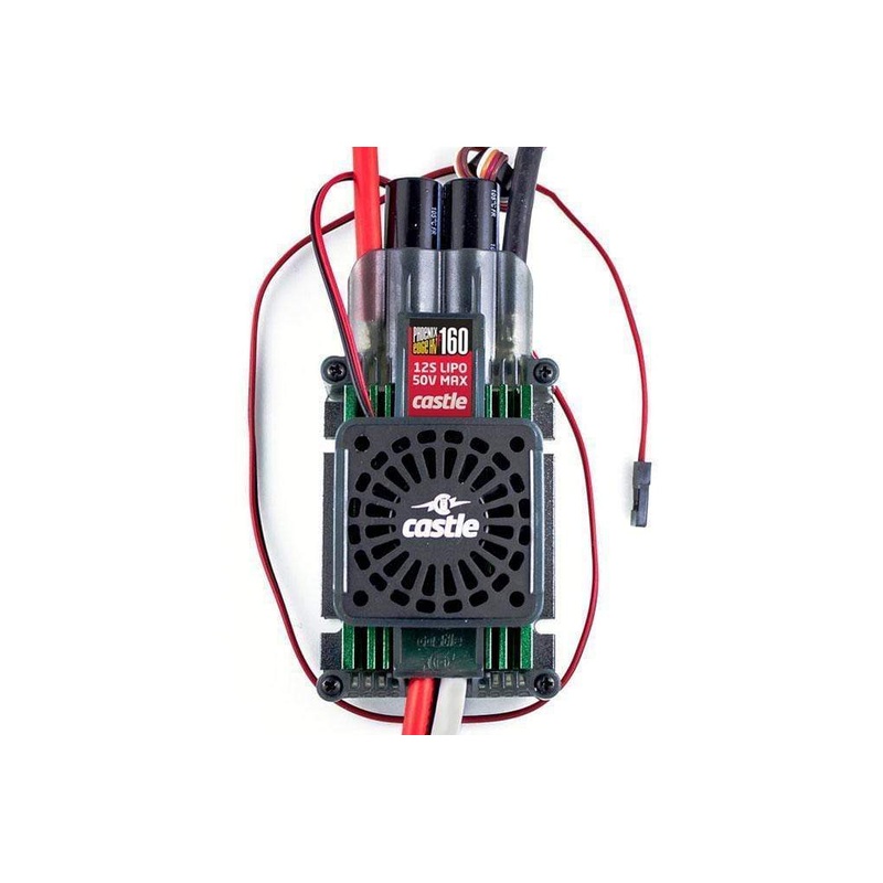 Castle Creations Phoenix Edge High Voltage 160A ESC With Cooling Fan