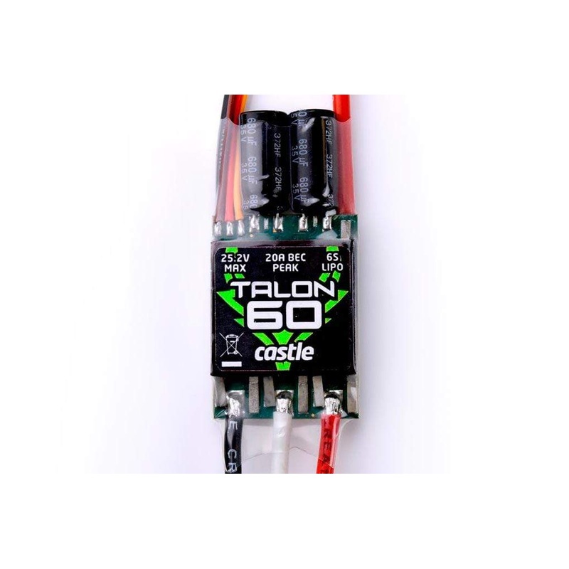 Castle Creations Talon 60A ESC with 20A BEC