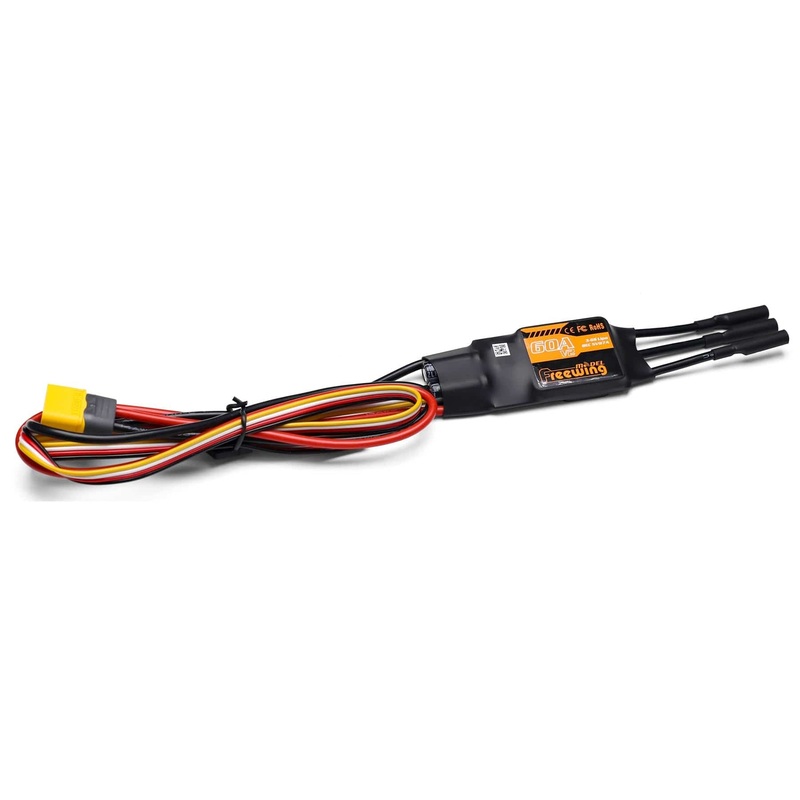 Freewing 60 Amp Brushless ESC for 70mm F-16 V2