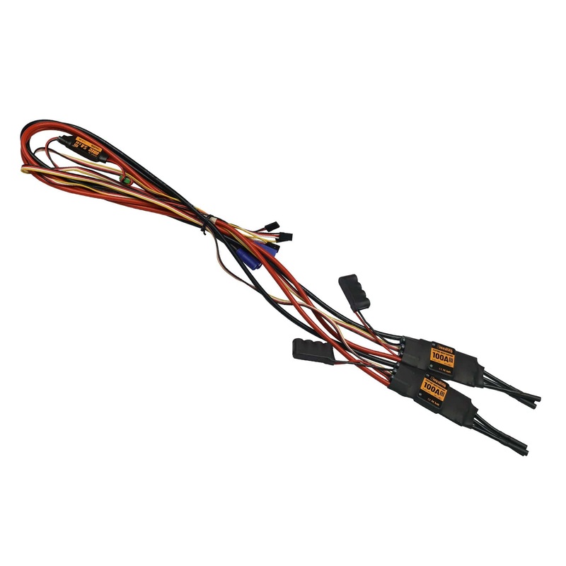 Freewing 80mm EDF A-10 100A Dual ESC (2)